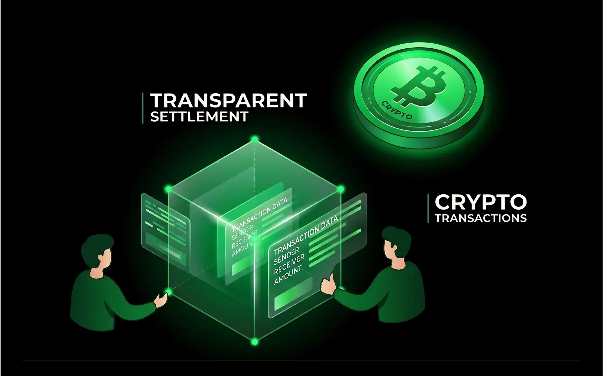 Transparent settlement image